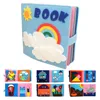 Toddlers Montessori Busy Story Cloth Book 3D Baby Sensory Early Learning Education Habits Knowledge Develop Travel Toys 1