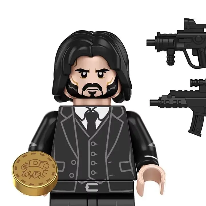 TP1008 Toy Building Blocks, Children's Assembly Toys, Planet Series, John Wick Boys' Gift, Puzzle Toys 1