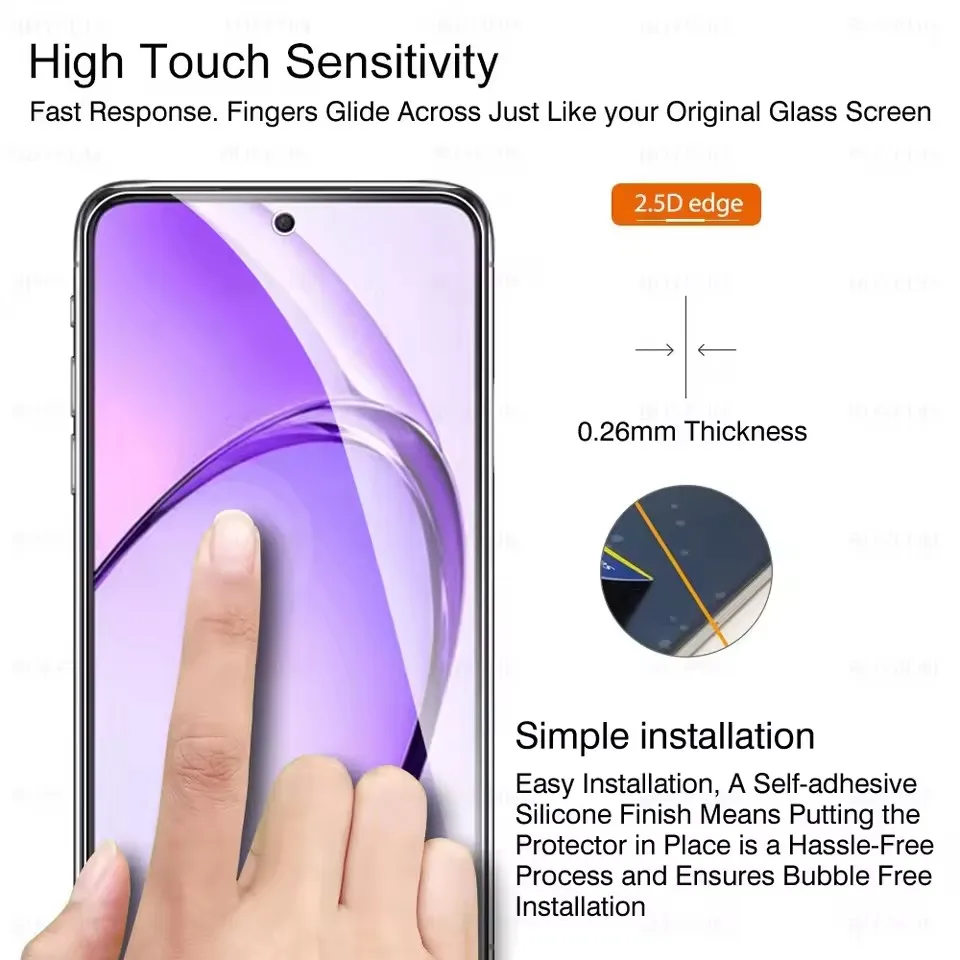 Premium HD Tempered Glass Screen Protector - 1 to 5 Pack