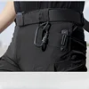 Thicken Winter Mens Tactical Set Waterproof Soft Shell Charge Jacket+Big Pocket Combat Pants 2-pcs Outdoors Train Suit Warm 6