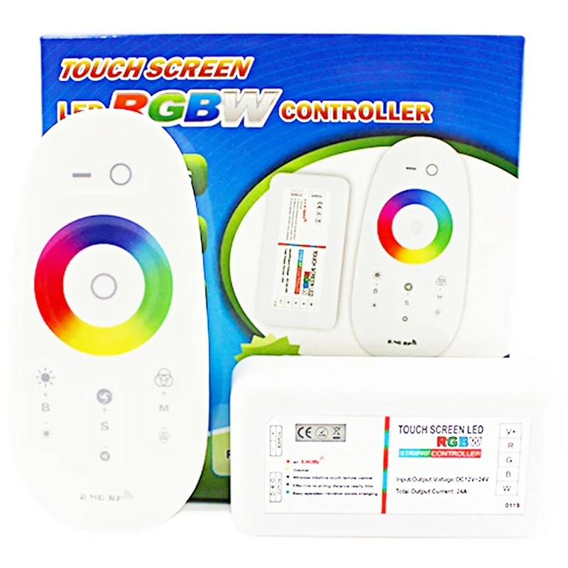 Ledkia Controller Regolatore RGB 12/24V DC Telecomando RF 4 Zone RGB - Foto 3
