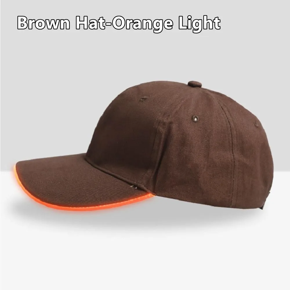 Brown Hat-Orange