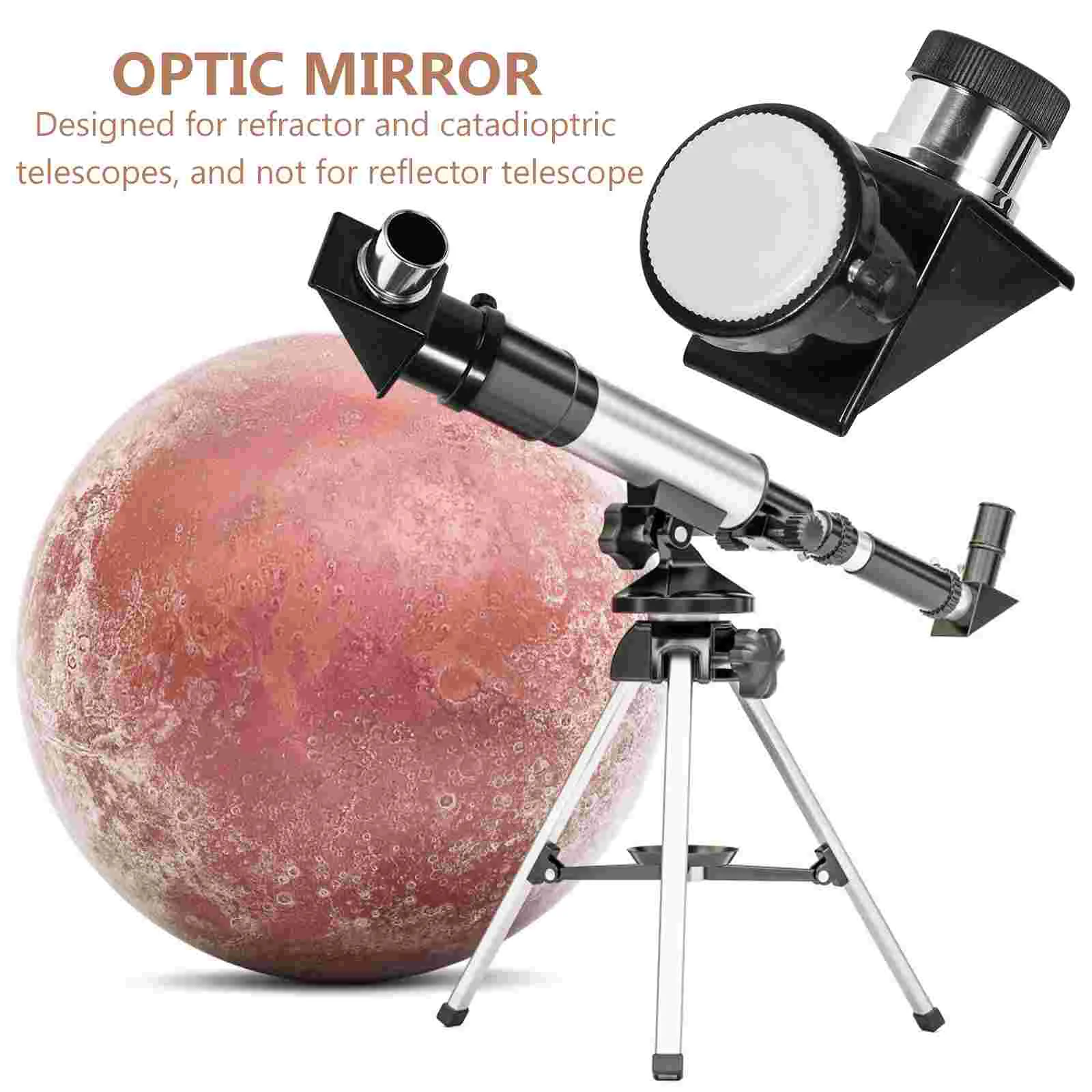 Optical Mirror Telescope 90 Degree Diagonal Plastic Dielectric 90° 6