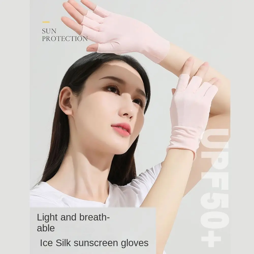 Anti-UV-Strahlen Sonnenschutz Handschuhe Schützen Finger Haut Nagel UV Schutz Nagel Malerei Handschuhe Strahlung Beweis Led Lampe – Detail 4