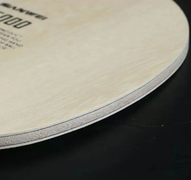Description Picture 6 of itemOriginal SANWEI T5000 Table Tennis Blade 5 Wood 2 Carbon Entry Intermediate Ping Pong Blade for Loop Drive with Fast Attack