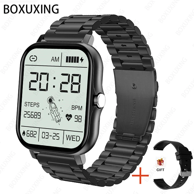 steel belt black