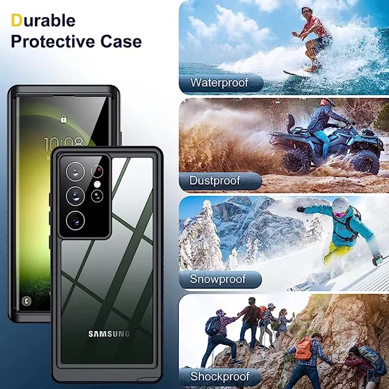 Ultimate IP68 360-Degree Waterproof Sealed Phone Case