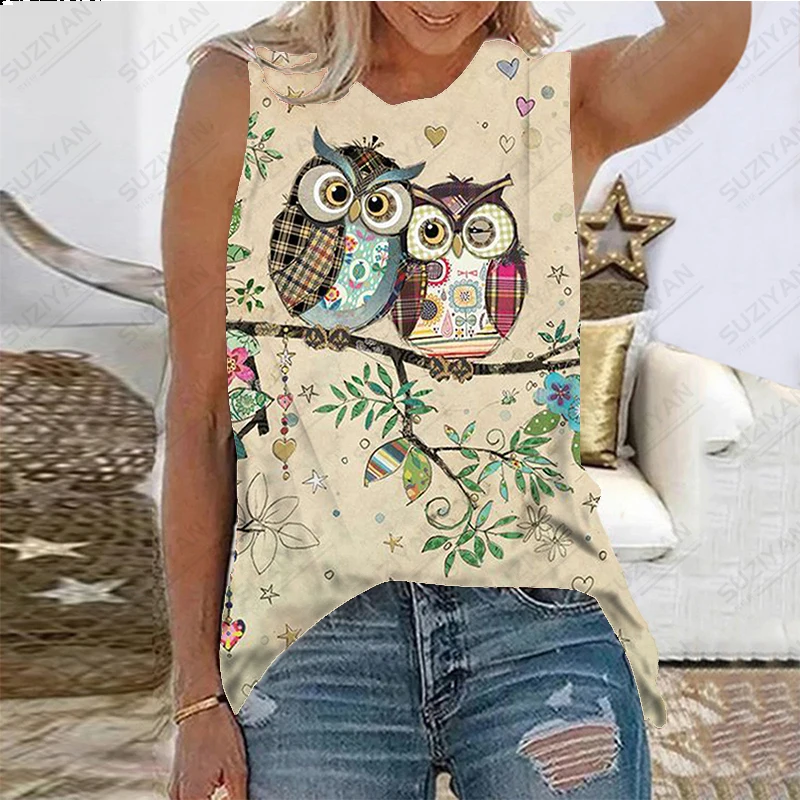 

Women's Tank Top Fashion 3D Printing Couple T-shirt Street Apparel Harajuku Casual Sleeveless Large Size 2023 Summer Popular