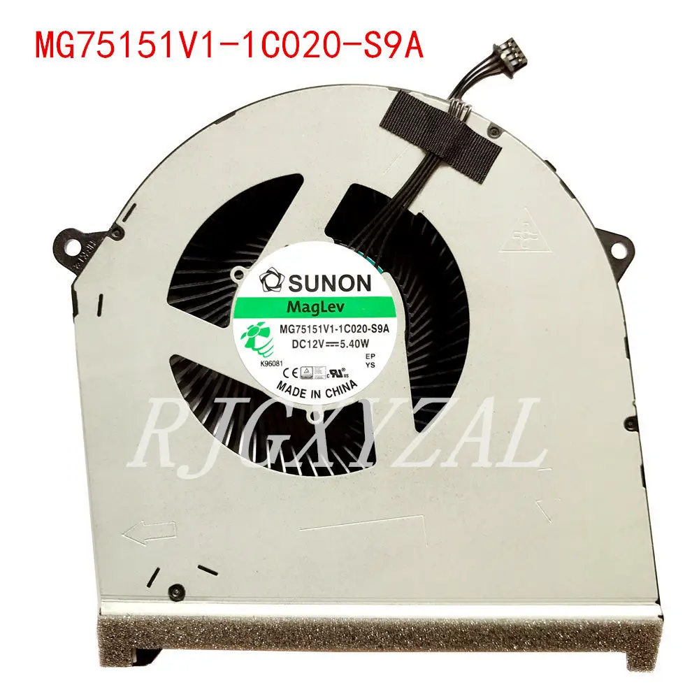 laptop CPU GPU Cooler fan for HP 5 PLUS 17-CB TPN-C144 MG75151V1-1C010-S9A MG75151V1-1C020-S9A MG75091V1-1C010-S9A DC12V 5.40W