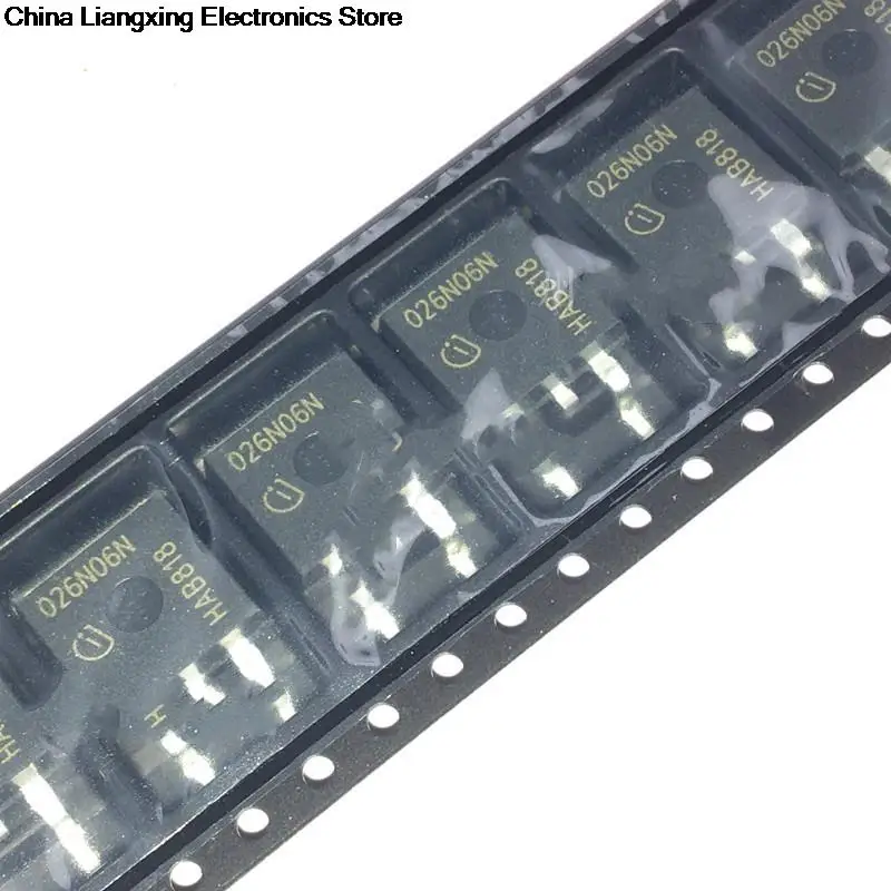

10PCS IPB026N06N 026N06N N-Channel Transistor Patch TO-263