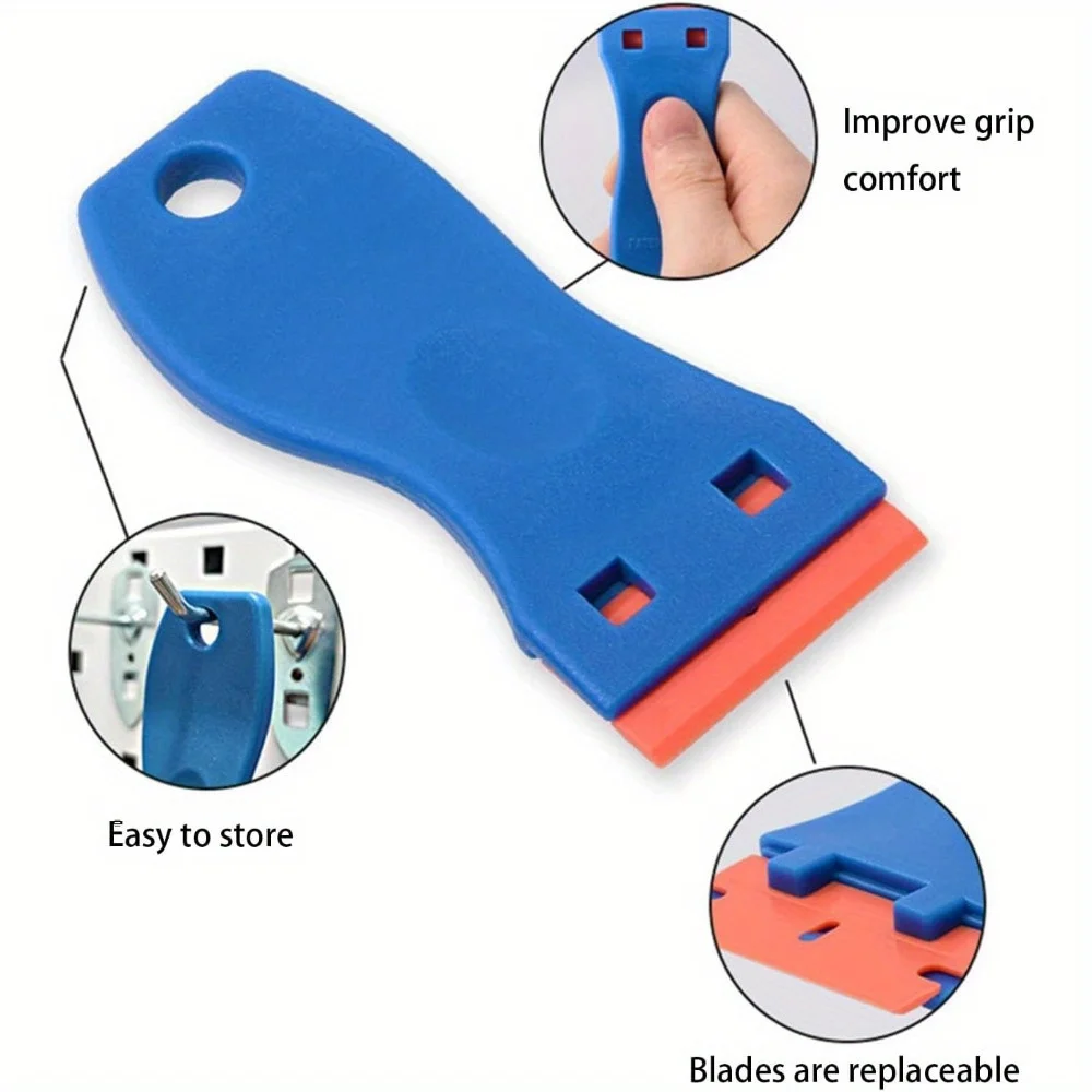 Multifunctional Glue Removal Shovel, Plastic Scraper Tool, Sticker Remover Tool, Glass Sticker Remover, Car Remover,
