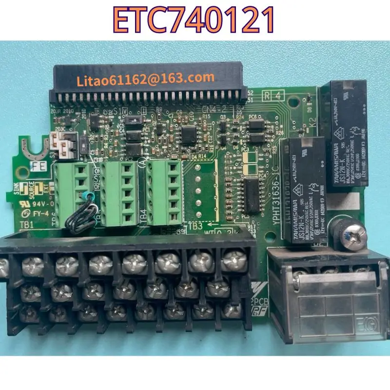 

Second hand terminal board ETC740121 functional test OK