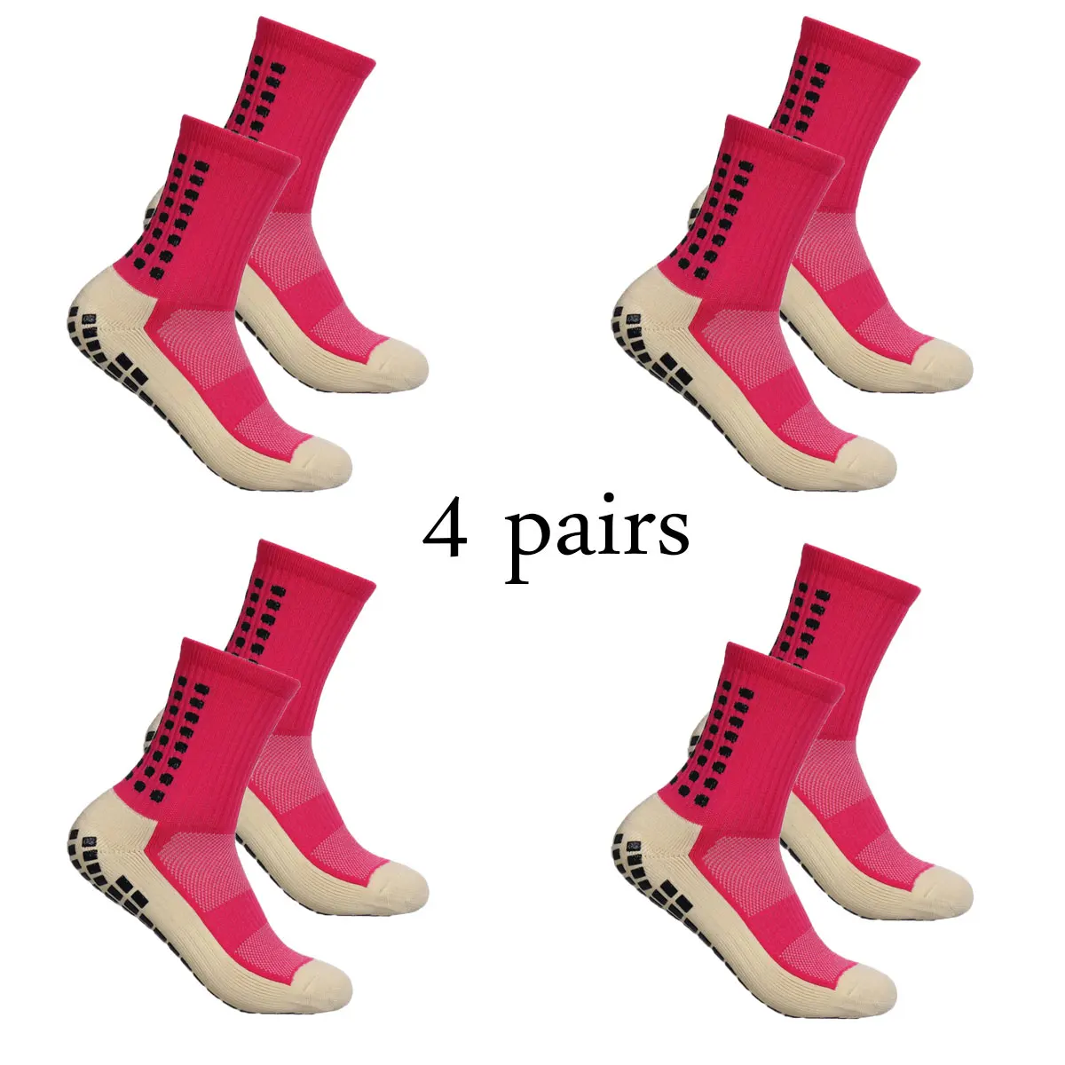 All-Purpose Anti-Slip Sports Socks - Sweat-Absorbing Athletic Wear