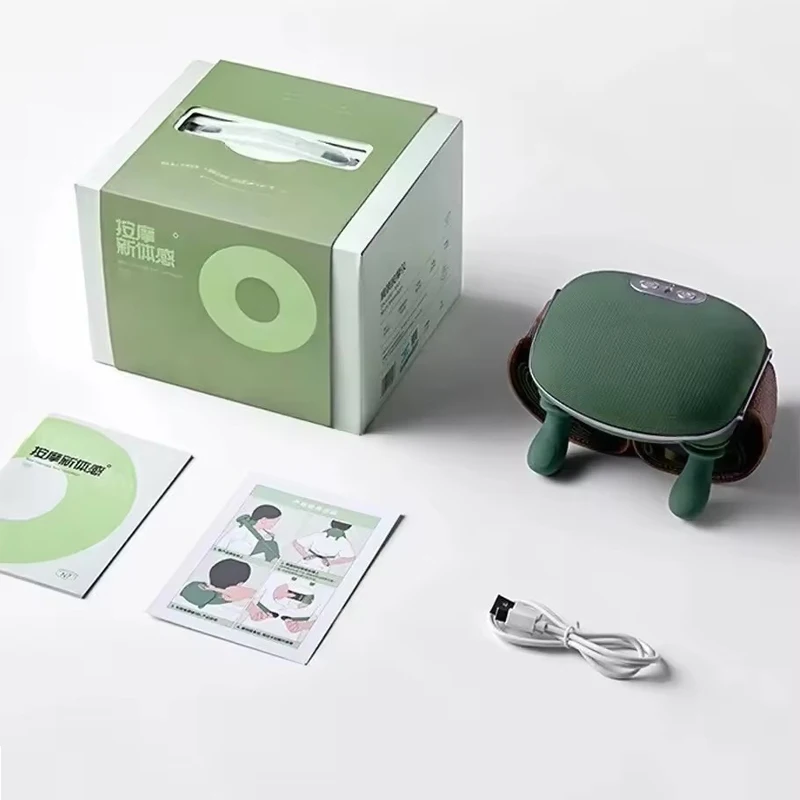 Bionic Massage Pillow Finger Pressure Neck Massager Back and Shoulder Massager Electric Kneading Neck Deep Massage Muscle Relax