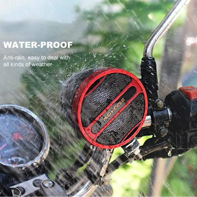 Motorcycle Bluetooth-Compatible Speaker Waterproof 12V MP3