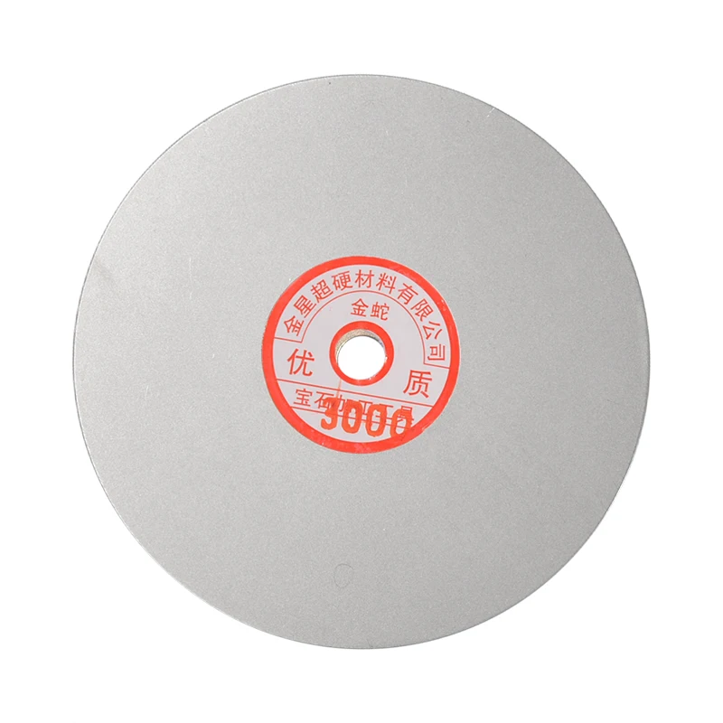 Grinding Disc Grinding Wheel 4pcs/set 150mm Polishing Grinding Disc 600 800 1200 3000 Grit L Diamond Coated Flat Lap Wheel Lapidary Tool Polishing Laps