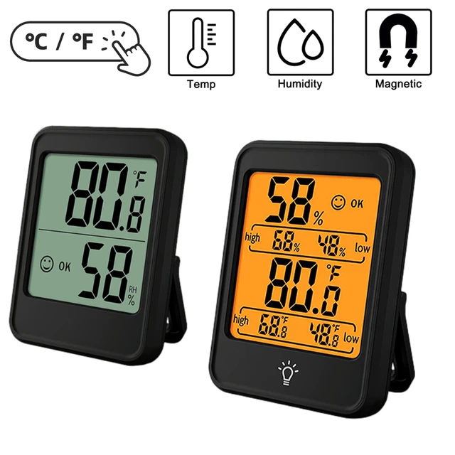 Thermopro TP50 Digital Hygrometer Room Thermometers Indoor Electronic  Temperature Humidity Monitor Weather Station For Home - AliExpress