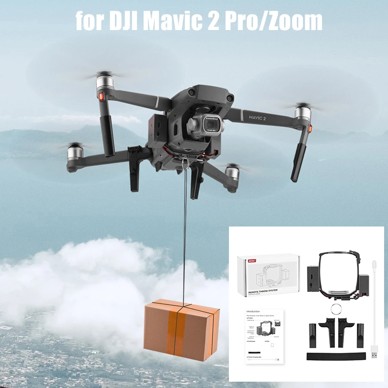 

Система Airdrop для DJI Mavic 2 Pro/Zoom, обручальное кольцо для дрона, быстросъемная блесна для рыбалки, подарок, удаленное спасение