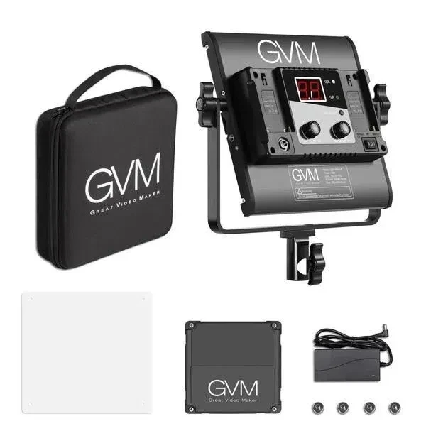 GVM 480LS 사진 조명 전문 사진 스튜디오 조명 플러드 라이트 LED 조명 사진 램프