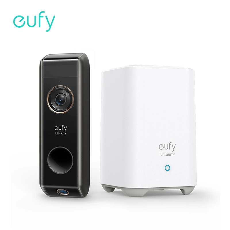 Eufy Security Video Deurbel Dual Camera (Batterij Aangedreven) homebase