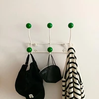 Vintage Wall Hook Korean Style Metal Clothes Hat Holder Rack Crochet Organizer Home Baby Kids Room Decoration Nursery Decor 1