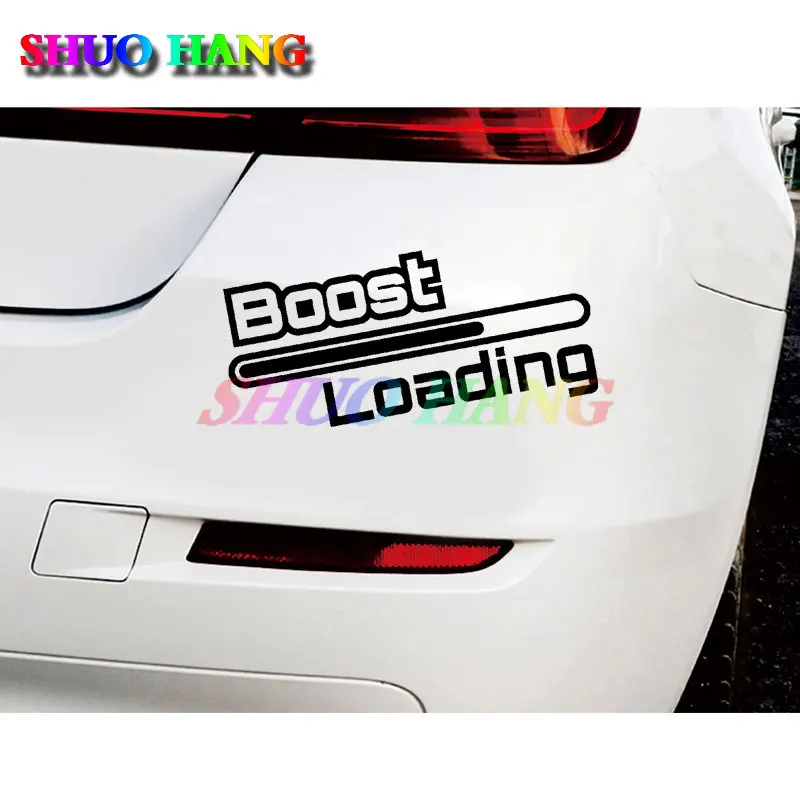

Funny Boost Loading Car Window Bumper Euro DUB Vinyl Stickers Truck Motorcycle Helmet Laptop Camping Surfboard Toolbox Decals