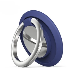 Magnetic Universal Finger Ring Holder and Stand (Blue)
