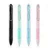 OASO K018 Sealed Press Fountain Pen Retractable 0.5mm Nib Press Office School Student Pen Set with 2pcs Blue Ink Cartridges 1