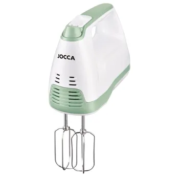 Impastatrice JOCCA Impastatrice elettrica e portatile per torte. Elettrodomestici da cucina di alta qualità e design elegante e compatto con 5 velocità e 2 set di aste. 1