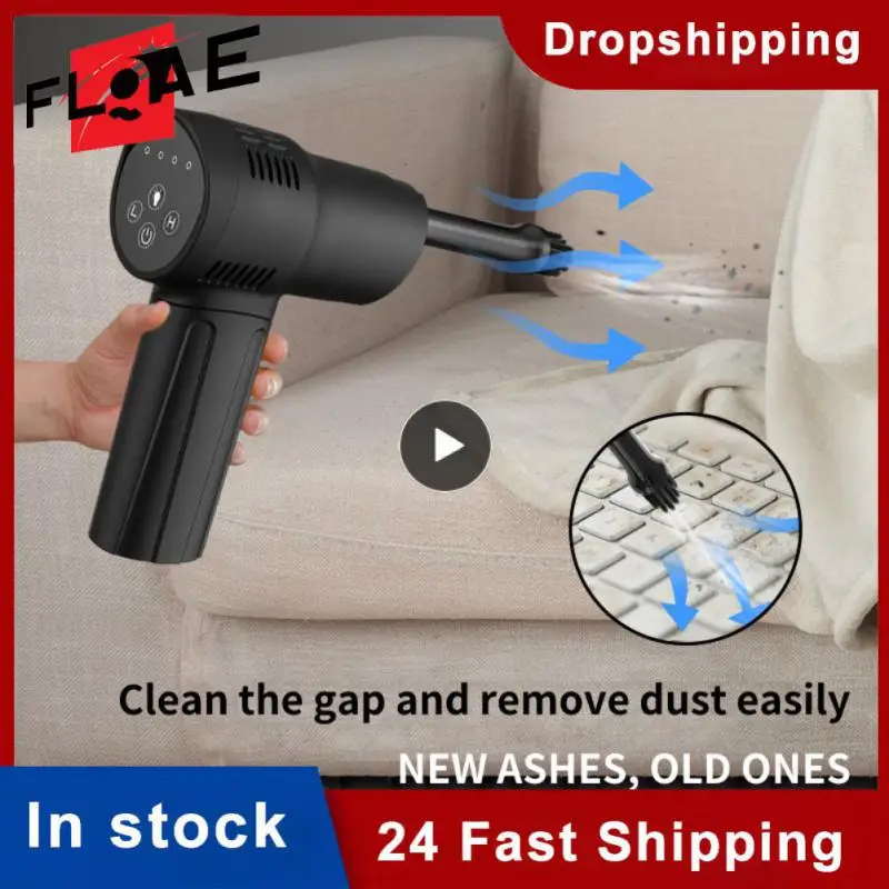 

Electric Wireless Air Duster 60000RPM USB Rechargeable Hand Compressed Air Blower For Car Computer Keyboard Camera Cleaning