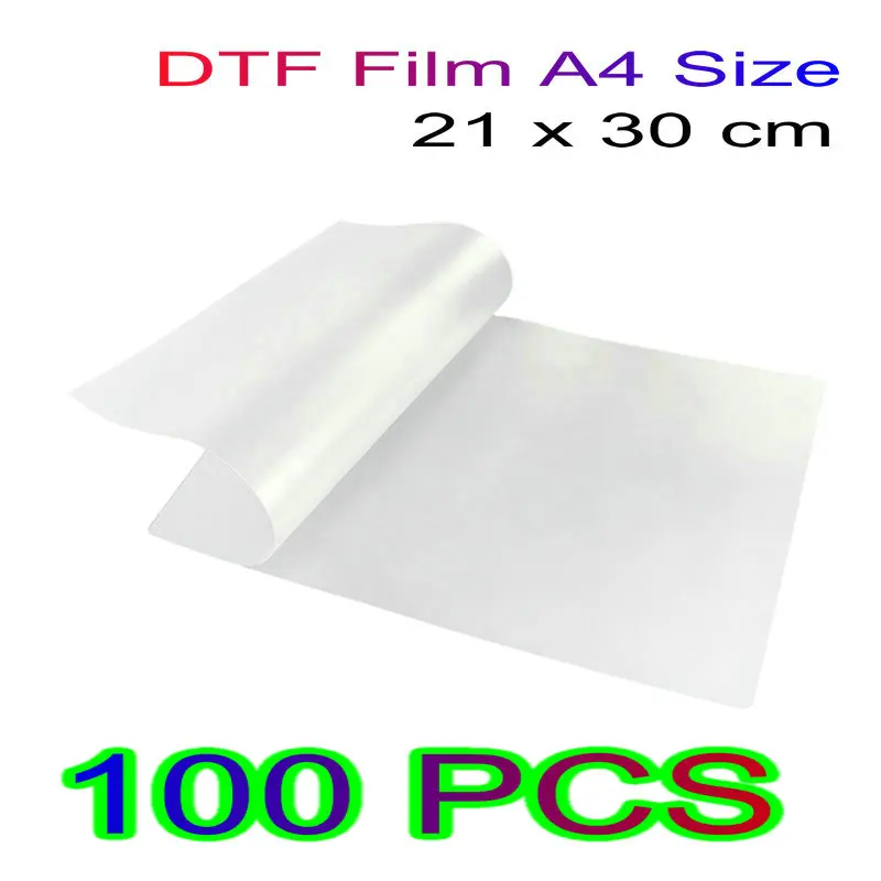 100PCS UV DTF Film A3 A4 UV DTF AB Film Transfer Sticker UV DTF Printer