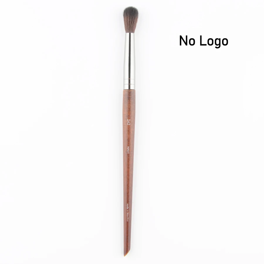 1 piece Essential crease Makeup brush 242 detail eye smudge Eyeshadow brush natural wood