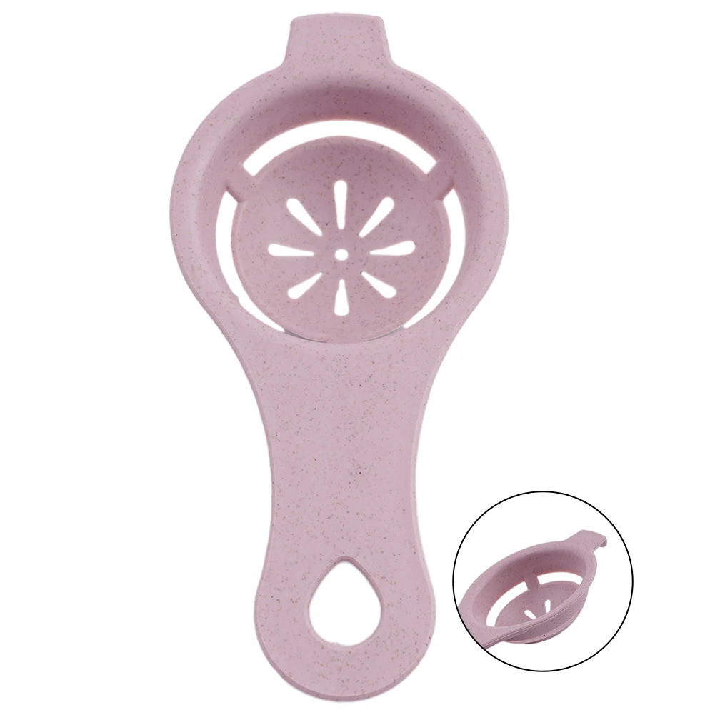 

1Pcs Egg White Liquid Separator Egg Gadget 13*6*2.5cm Wheat Straw For Household Kitchen Bakeware Cooking Baking Supplies
