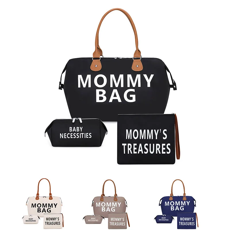 Diaper Bag Maternity Bag Mummy Diaper Bag Suits Large Capacity Travel Maternity Bags for Baby Women Nappy Storage Organizer Handbags Mom Hand Totes