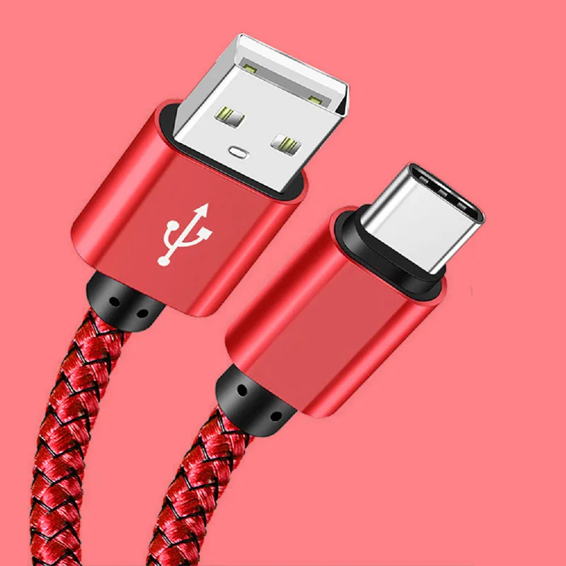 Premium USB A to Type C Nylon Fast Charging Cable