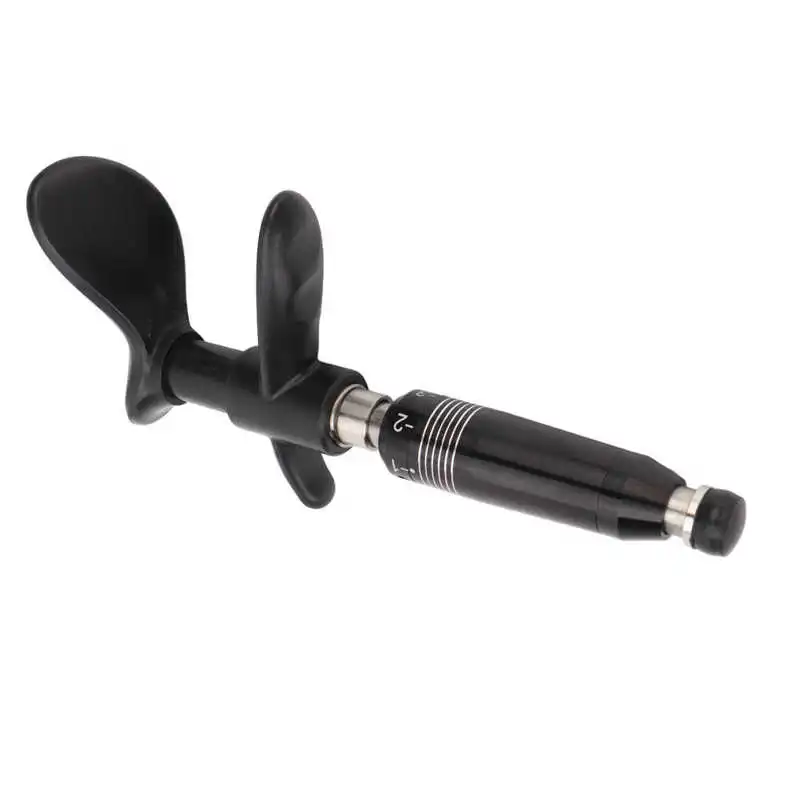 

Spine Corrector Tool Joint Relief 6 Strength Black Chiropractic Adjusting Tool Corrosion Resistance for Body Massage