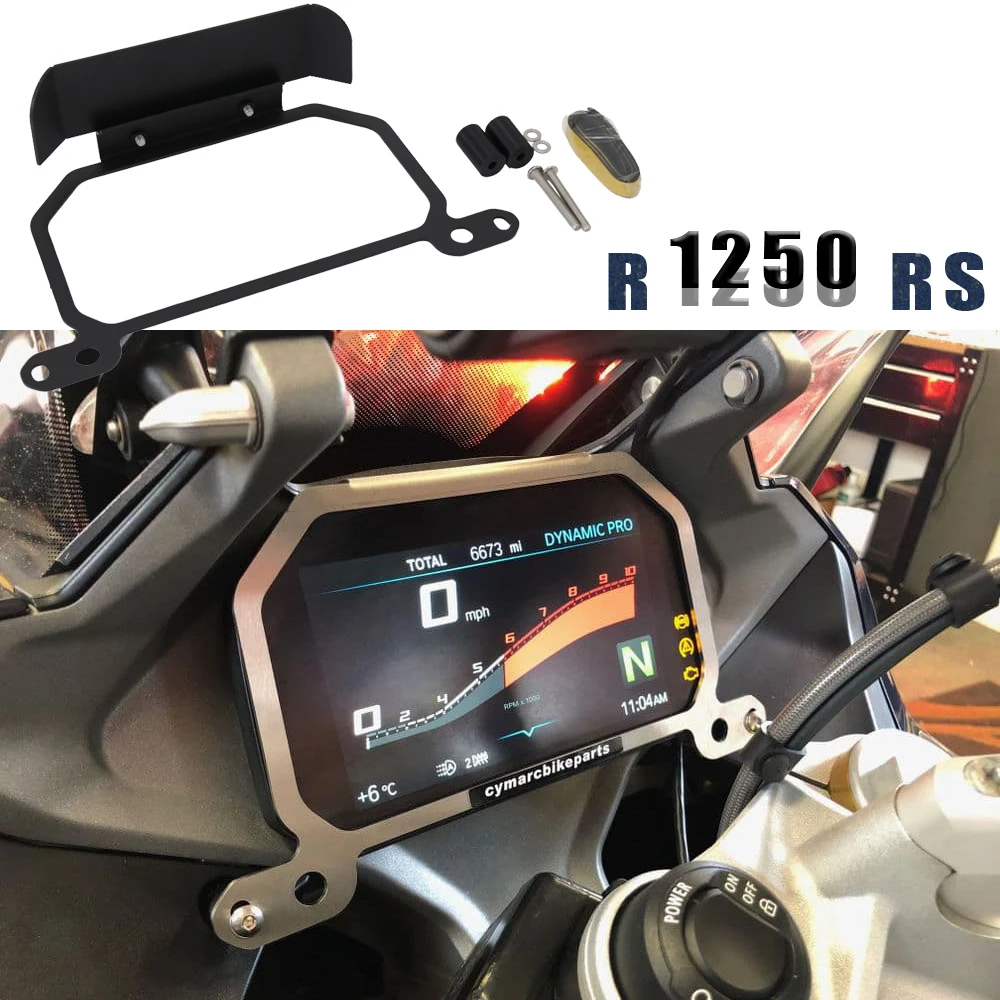 

New For BMW R1250RS R 1250 RS Meter Frame Cover TFT Theft Protection Screen Protector Instrument Guard R1250 RS R 1250RS