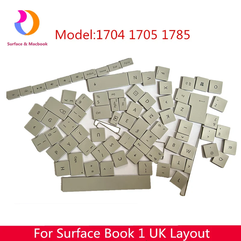 Original Keycap For Microsoft Surface Book 1 UK Key Cup 1704 1705 1785 13.5inch