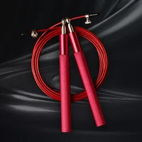Men Women Speed Jump Rope Kids Skipping Rope Gym Workout Equipment Steel Wire Bearing Adjustable Fitness MMA Training 1