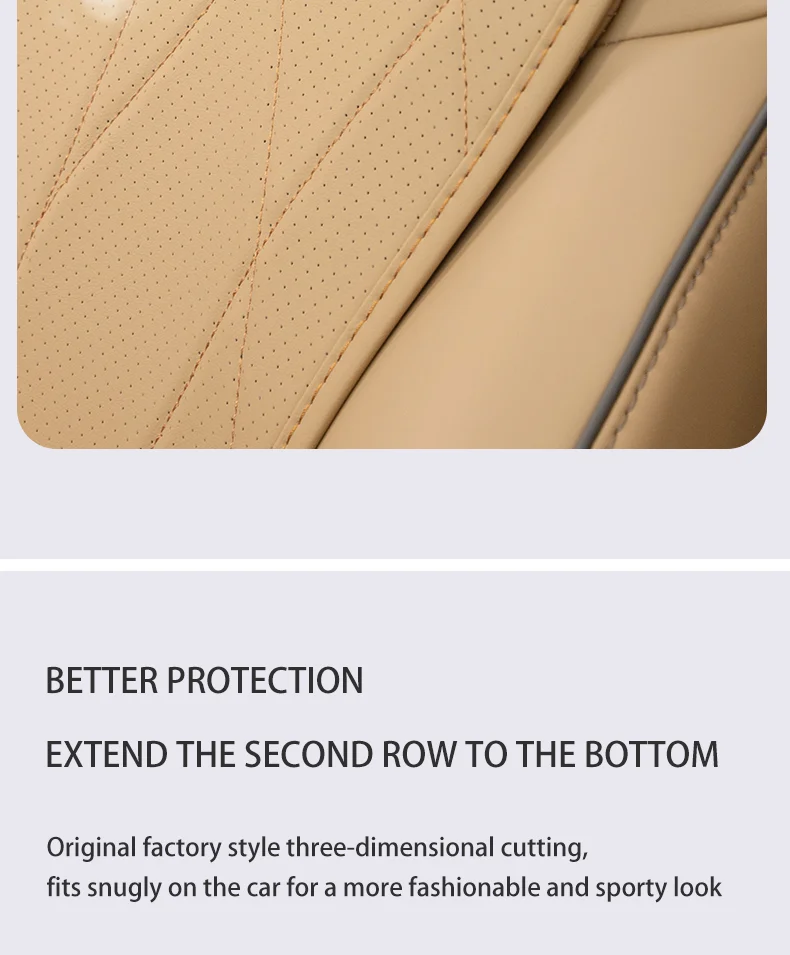 For BYD DENZA D9 2025 2024 Nappa leather seat cover seat cushion Breathable comf