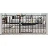 Triple Lock Door Walk Through Swinging Self Closing Security Ferrous Metal Dog Pet Small Dog Cat Suitable for Stairs Doorway 2