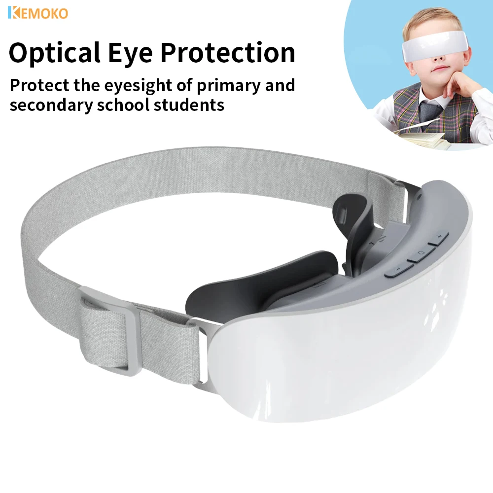 Intelligent Vision Recovery Training Device Green Light EMS Acupressure Child Restore Myopia Glasses Smart Green Eye Massage