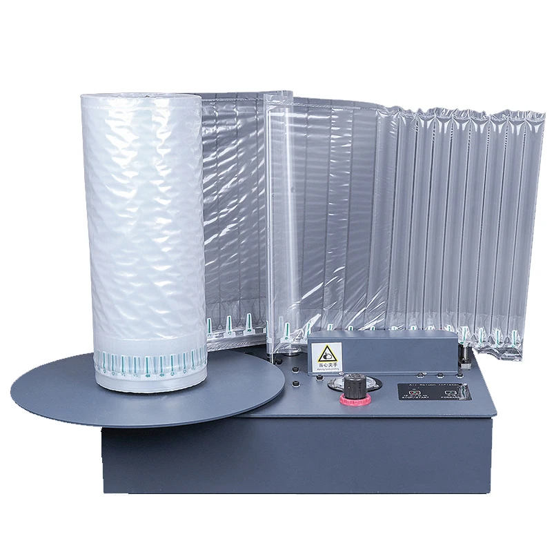 

Protective Automatic Air tube air column bubble packaging making machine for air column bag rolls