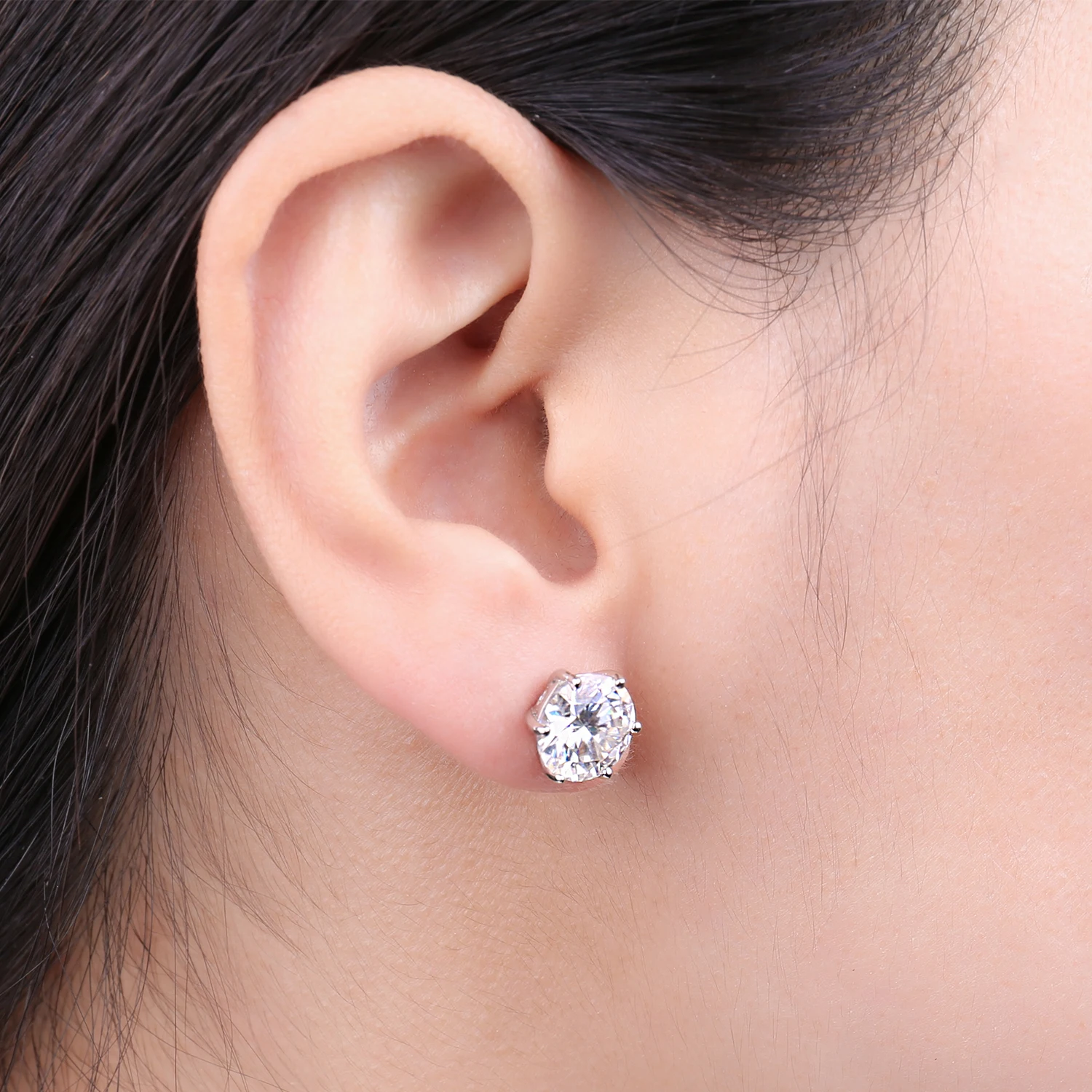 JewelryPalace モアッサナイト D カラー 合計 0.6ct 1ct 2ct 3ct