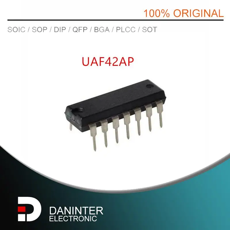 

UAF42AP UAF42 DIP14 5PCS/LOT