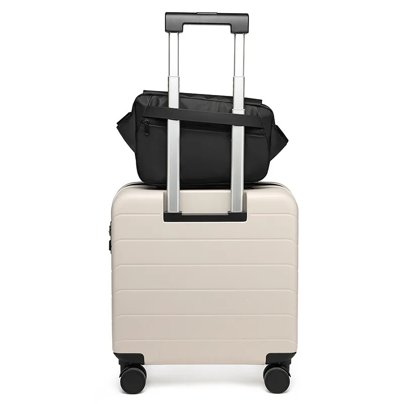 New Men's Waist Bag Niche Simple and Fashionable Single Shoulder Bag Sports Multifunctional Crossbody Bag