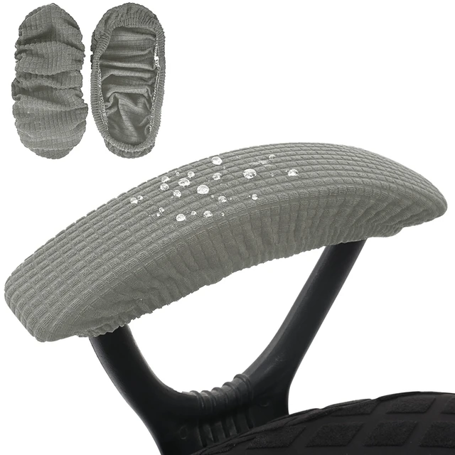 1 Pár, Szilárd Színű Szék, Kartámasz Fedele Elasztikus Csúszós Porfedő Szék Könyök Kar Mosható Iroda Számítógép Borítás 의자 커버 - Image 3