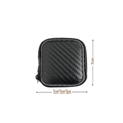 Compact Tech Organizer: Portable EVA Storage Pouch for Electronics and Accessories (7x7x3)