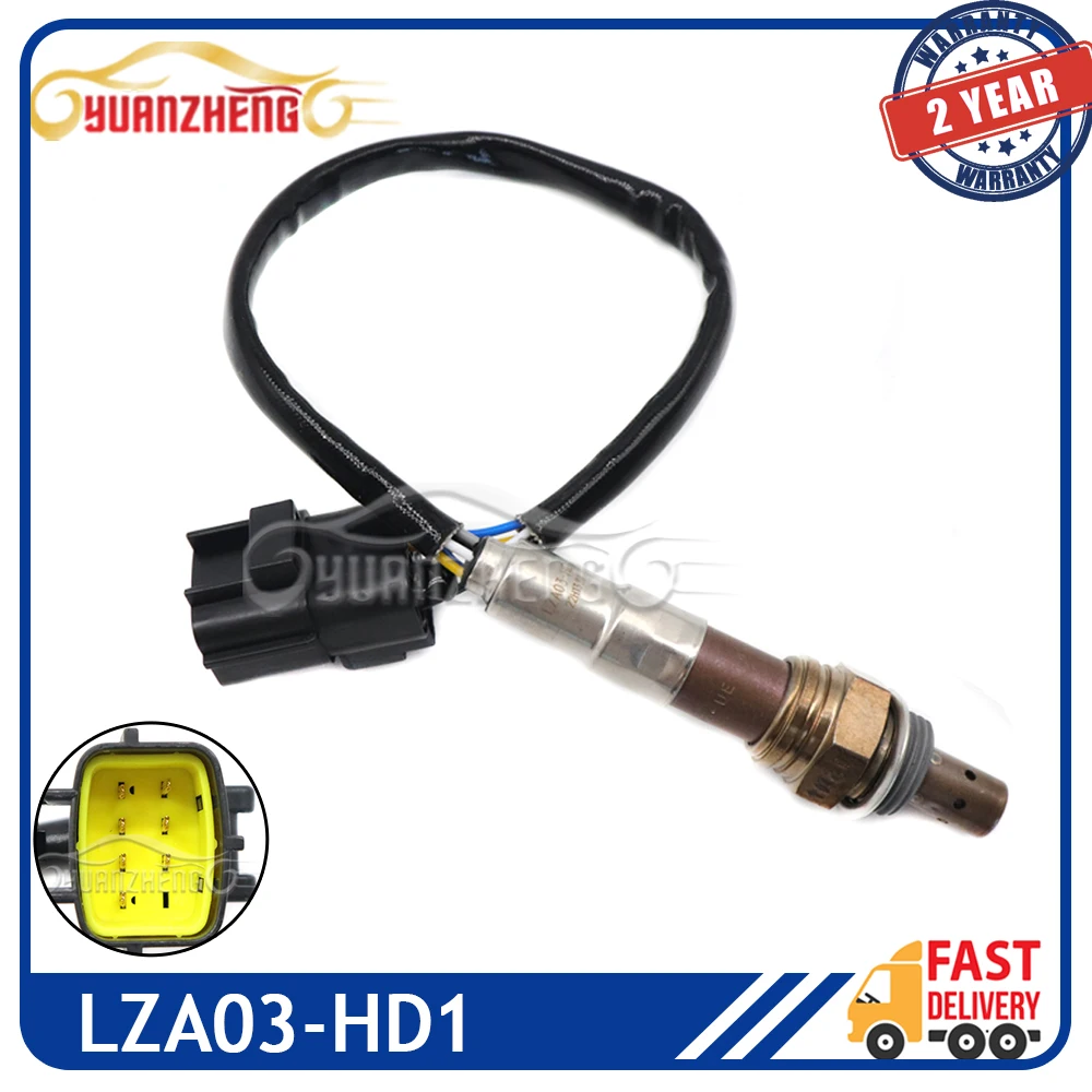 

Car Air Fuel Ratio Lambda O2 Oxygen Sensor LZA03-HD1 For Mazda AC540 Diesel Cummins Natural Gas LFH1188G1B G5900-380010 23526113