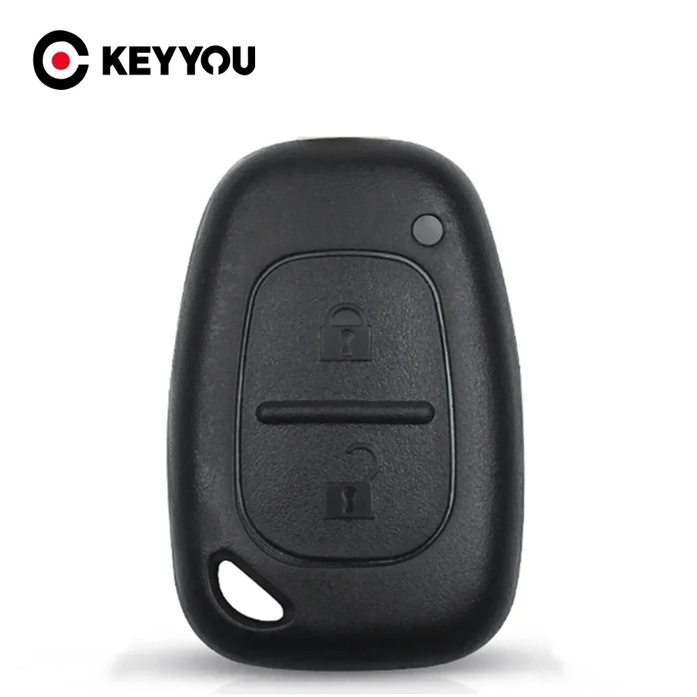 Keyyou 10ชิ้นเคสรีโมต2ปุ่มสำหรับ Renault Opel Vauxhall สำหรับ Nissan Vivaro Traffic Primastar Renault
